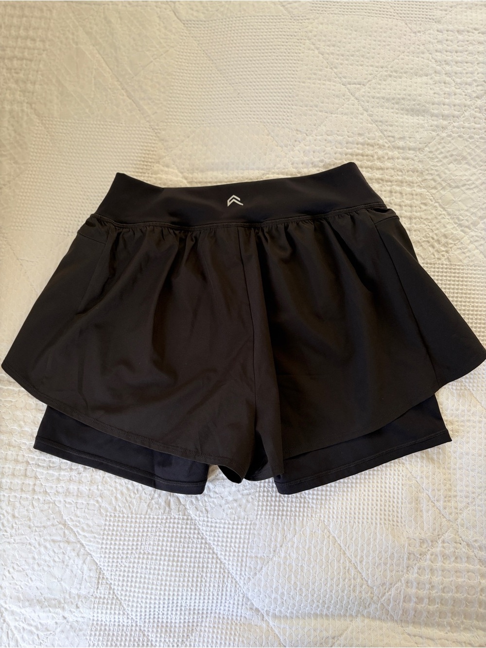 Oner Active Black UnifiedMove Layered 5” Shorts